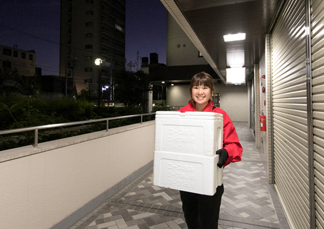 いつでも新鮮週2回のお届け